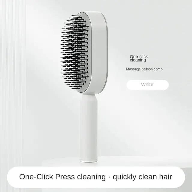 SELF CLEANING HAIR BRUSH - BeautifyFit