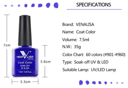 VENALISA NAIL GEL POLISH - BeautifyFit