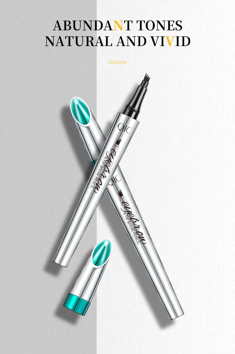 QIC 4-TIP WATERPROOF MICROBLADING BROW PEN - BeautifyFit