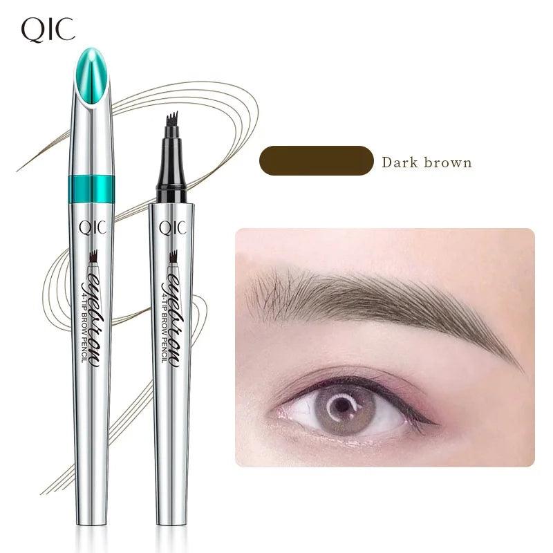 QIC 4-TIP WATERPROOF MICROBLADING BROW PEN - BeautifyFit