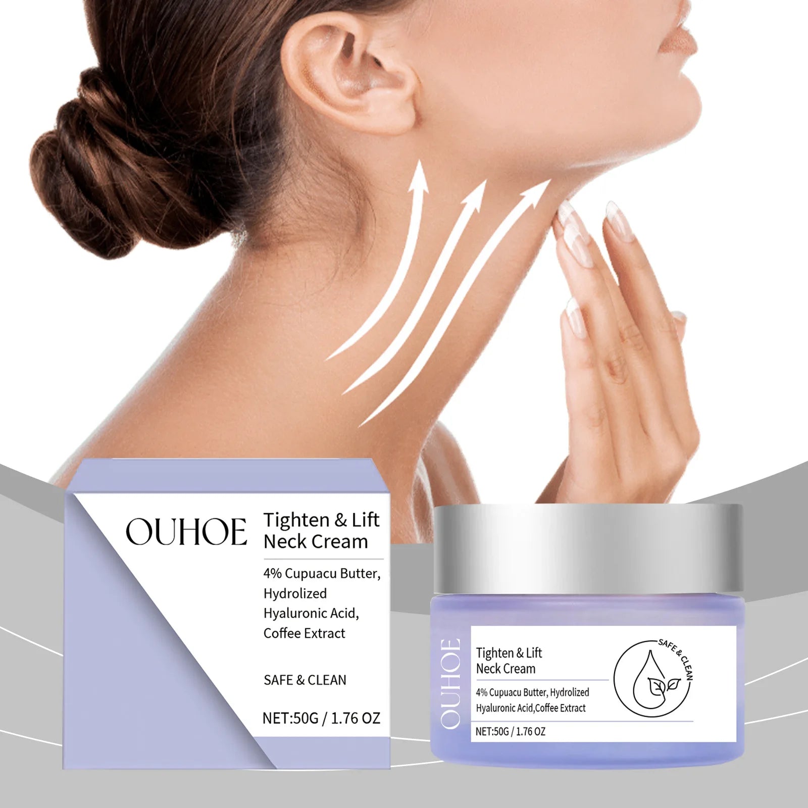 OUHOE Neck Firming Cream - Lifting & Tighten - BeautifyFit