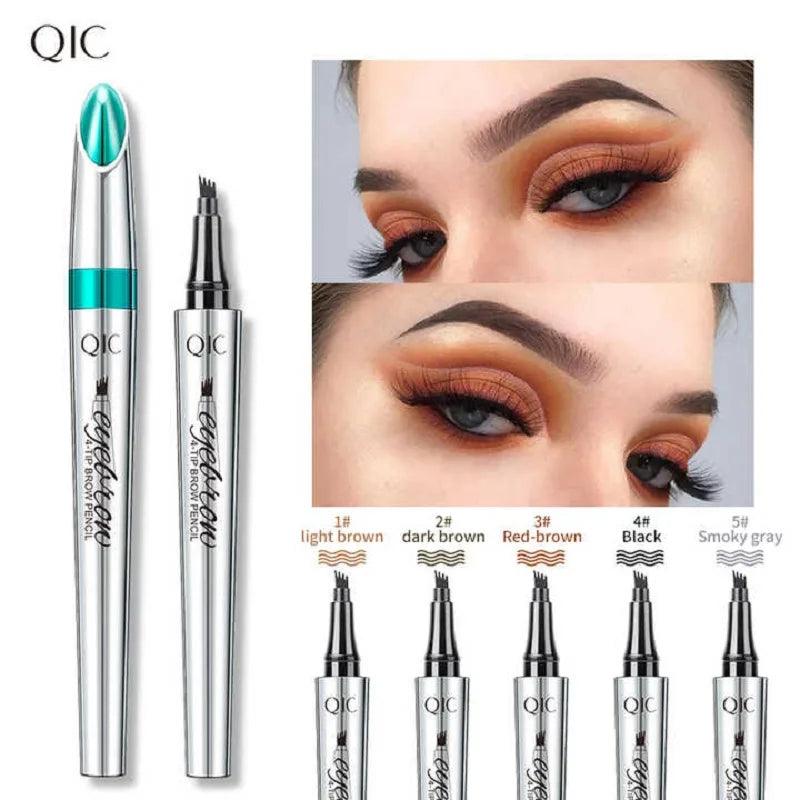 QIC 4-TIP WATERPROOF MICROBLADING BROW PEN - BeautifyFit