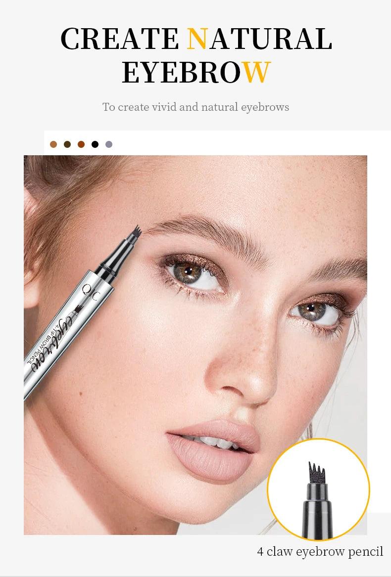 QIC 4-TIP WATERPROOF MICROBLADING BROW PEN - BeautifyFit