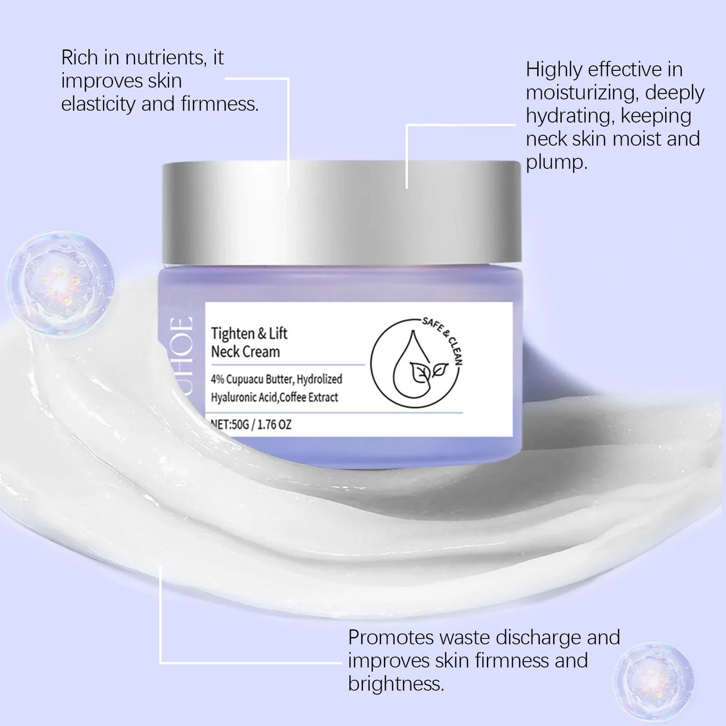 OUHOE Neck Firming Cream - Lifting & Tighten - BeautifyFit