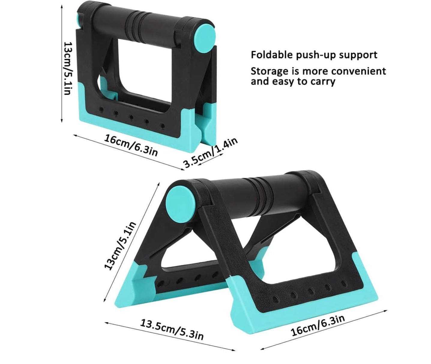 FOLDABLE PUSH UP HANDLES - BeautifyFit