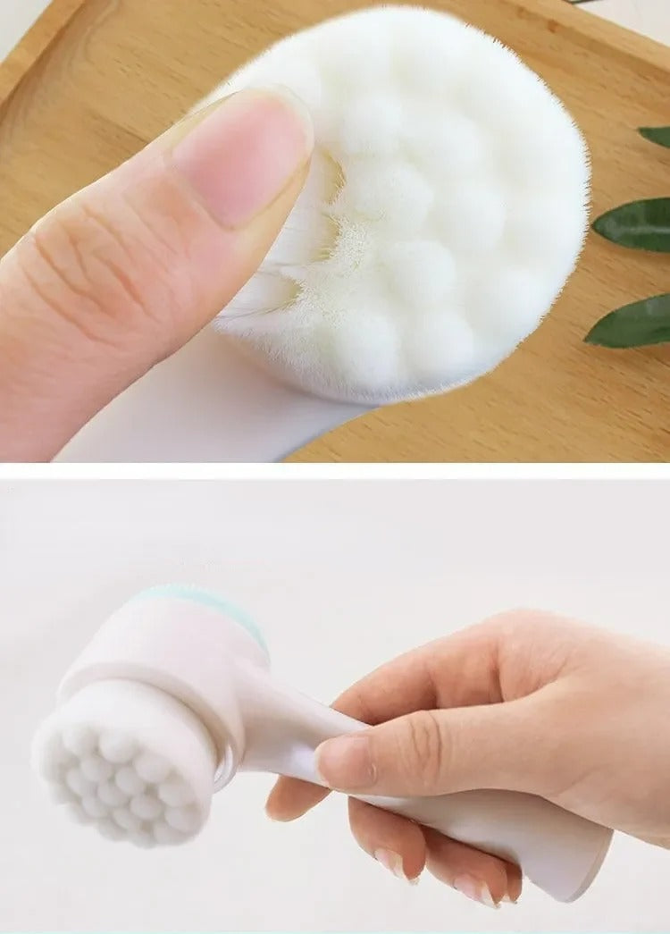 DOUBLE SIDED SILICONE FACIAL CLEANSER BRUSH - BeautifyFit