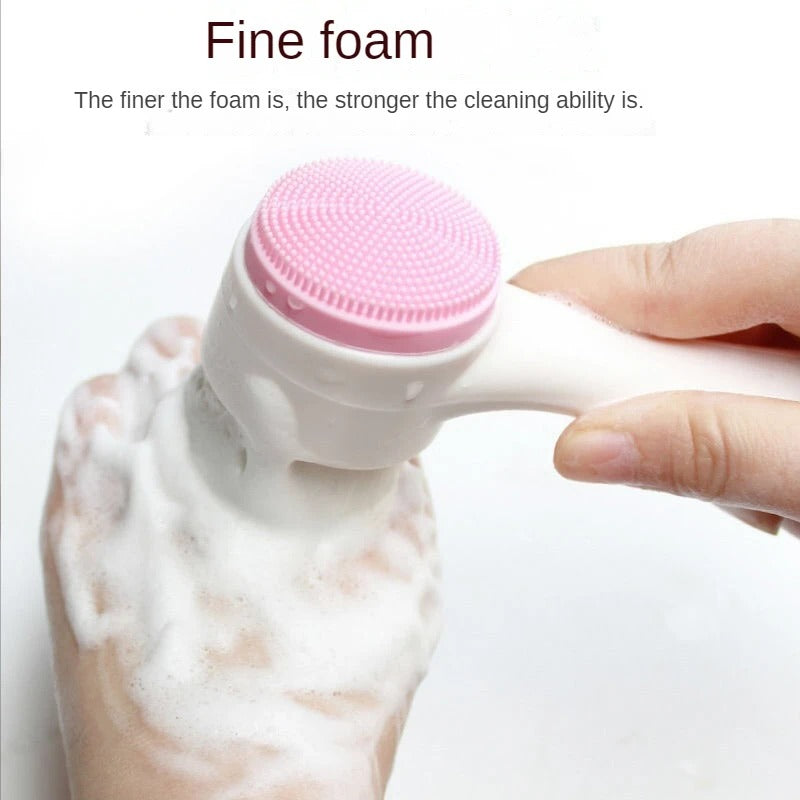 DOUBLE SIDED SILICONE FACIAL CLEANSER BRUSH - BeautifyFit