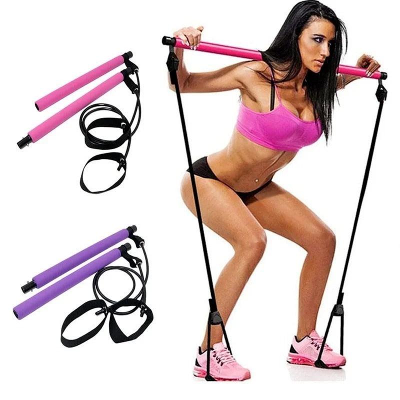 BAR WITH RESISTANCE BAND - BeautifyFit