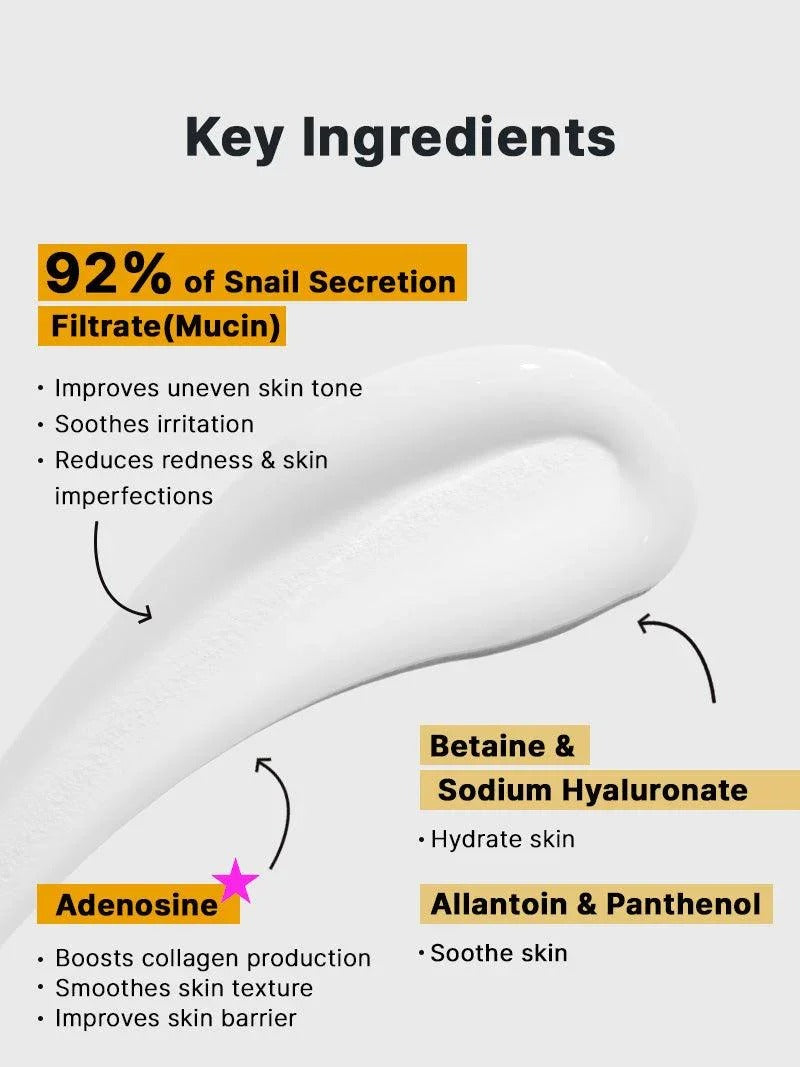 COSRX Advanced Snail 92 Mucin All In One Cream - BeautifyFit