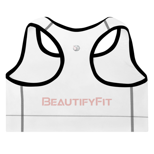 Back View of the FlexForm Padded Sports Bra BeautifyFit