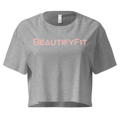 Heather Grey BreezeFit Crop Top